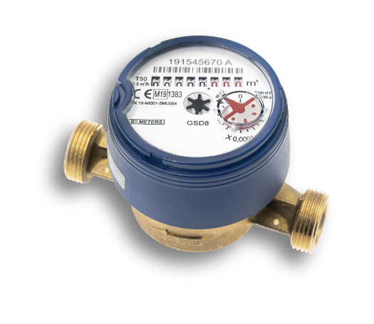 Bytový mechanický vodomer BMETERS GSD8-I